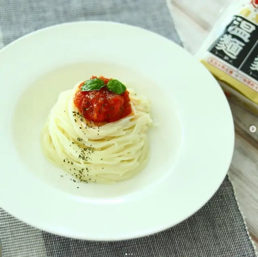 冷製トマトガーリック温麺