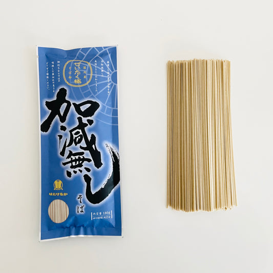 加減無しそば　180g