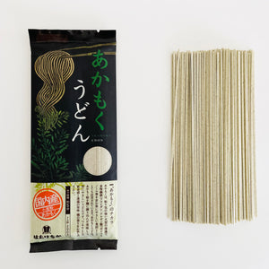 あかもくうどん 200g – はたけなか製麺